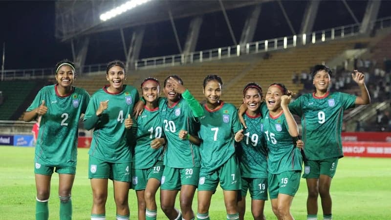লাওসকে ৩-১ গোলে হারাল বাংলাদেশ