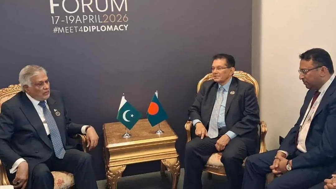 মধ্যপ্রাচ্যে মধ্যস্থতার জন্য পাকিস্তানকে ধন্যবাদ জানিয়েছে বাংলাদেশ