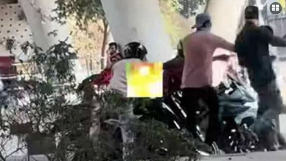 হাতিরঝিলে অস্ত্র ঠেকিয়ে মোটরসাইকেল ছিনতাইয়ের ঘটনাটি আসলে একটি শুটিংয়ের দৃশ্য