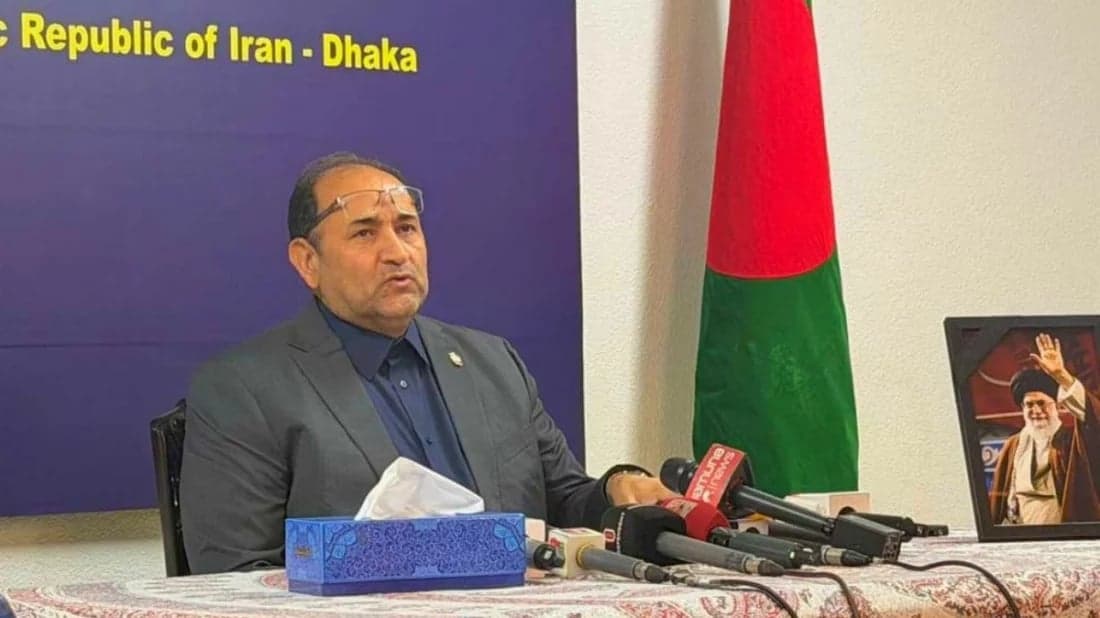 যুদ্ধের রসদ নয়, আক্রান্ত দেশ হিসেবে সমর্থন চাই: ঢাকায় ইরানের রাষ্ট্রদূত