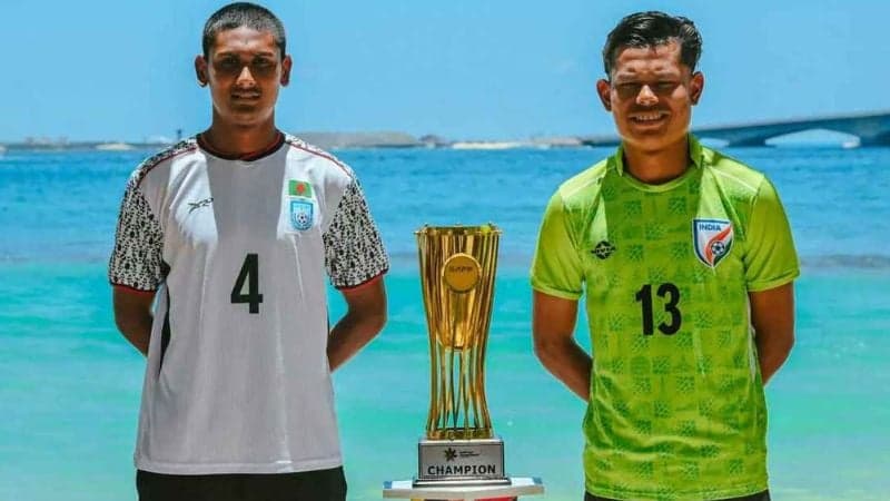 সাফের ফাইনালে আজ ভারতের মুখোমুখি বাংলাদেশ