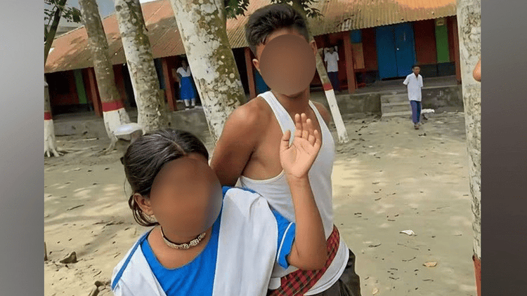 স্কুলছাত্রী ও যুবককে গাছে বেঁধে নির্যাতন, ভিডিও ছড়িয়ে পড়ার পর ছাত্রীর বিষপান