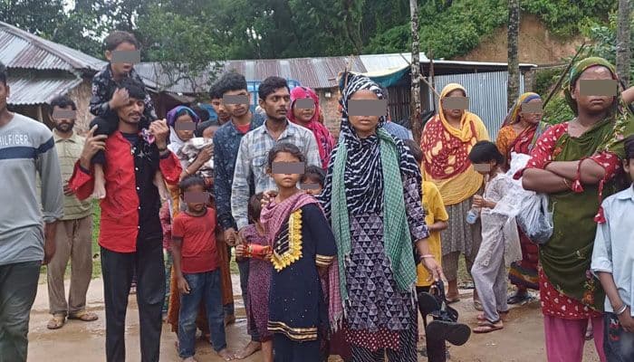 বড়লেখা সীমান্তে আরও ৪৪ জনকে পুশইন বিএসএফের