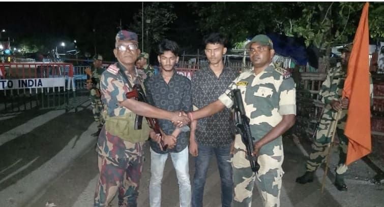 দুই বাংলাদেশিকে ফেরত আনল বিজিবি