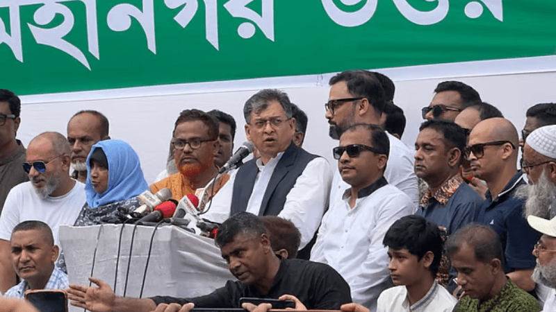 চলতি মাসে জুলাই সনদ না হলে দায়ী সরকার: সালাহউদ্দিন আহমদ