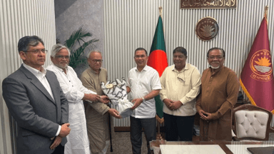 প্রধানমন্ত্রীর সঙ্গে বিএনপির নতুন চার স্থায়ী কমিটি সদস্যের সাক্ষাৎ
