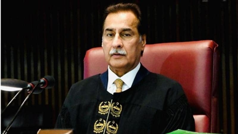 খালেদা জিয়ার জানাজায় অংশ নিতে ঢাকায় পাকিস্তানের স্পিকার