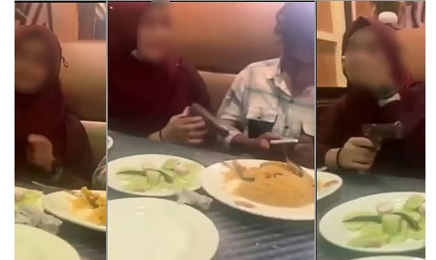 গাজীপুরের রেস্তোরাঁয় দম্পতির ‘পিস্তল’ হাতে ভিডিও ভাইরাল