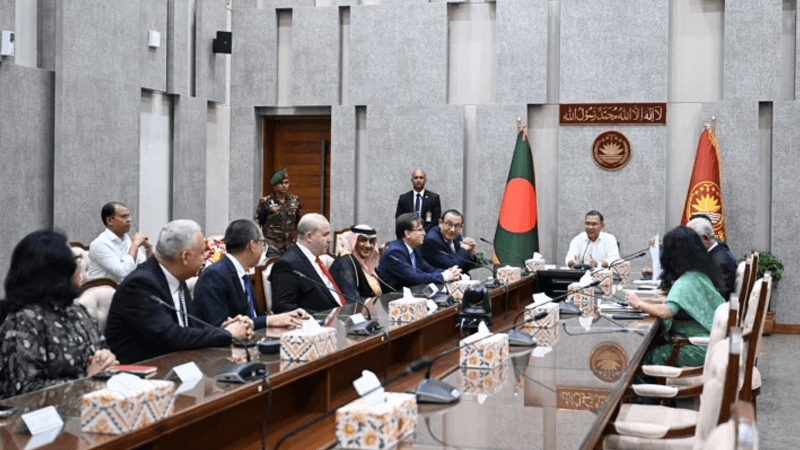 ওআইসিভুক্ত দেশগুলোর রাষ্ট্রদূতদের সঙ্গে প্রধানমন্ত্রীর বৈঠক