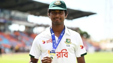 ম্যাচসেরার স্বীকৃতি পেয়ে যা বললেন পেসার হাসান মাহমুদ