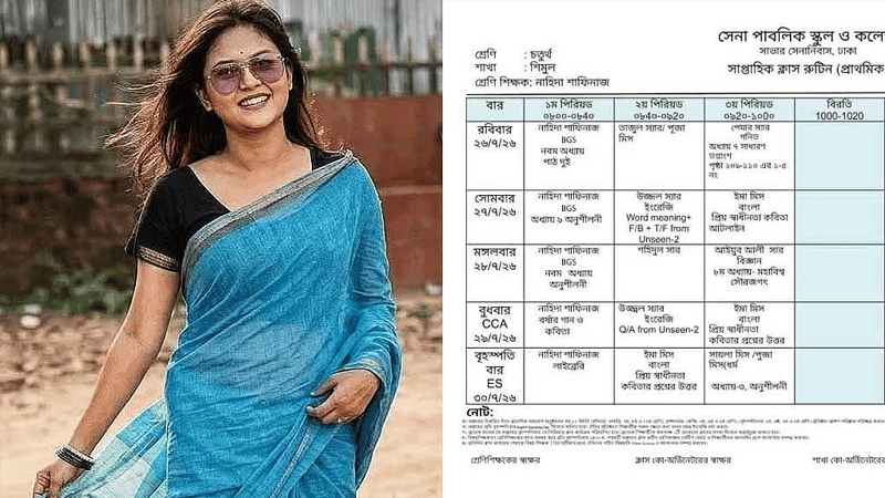 ‘শ্রাবণের মেঘগুলো’: প্রতিবাদে এবার শ্রেণিকক্ষে বর্ষার গান-কবিতার বিশেষ ক্লাস