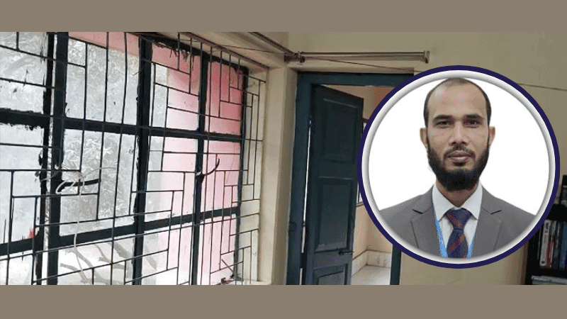 নওগাঁয় গুলি থেকে অল্পের জন্য বেঁচে গেলেন এসিল্যান্ড