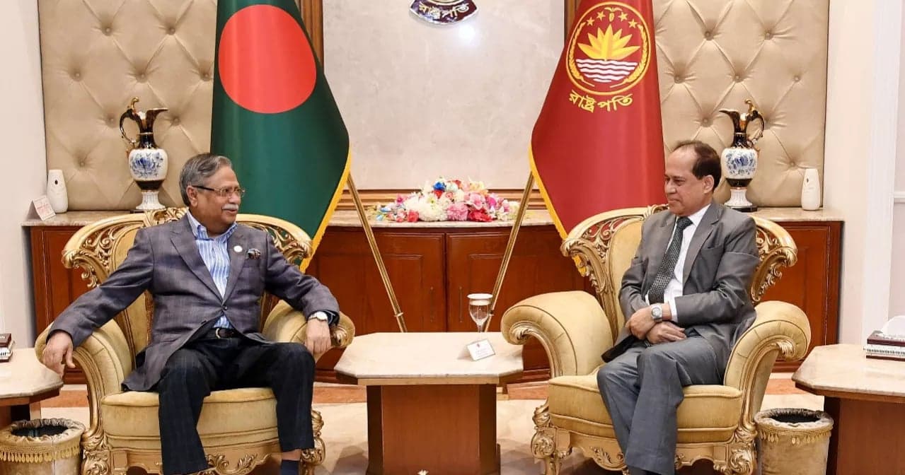 ‘রাষ্ট্রপতিকে জানিয়েছি, নির্বাচনের তফসিল দ্রুত ঘোষণা করব’