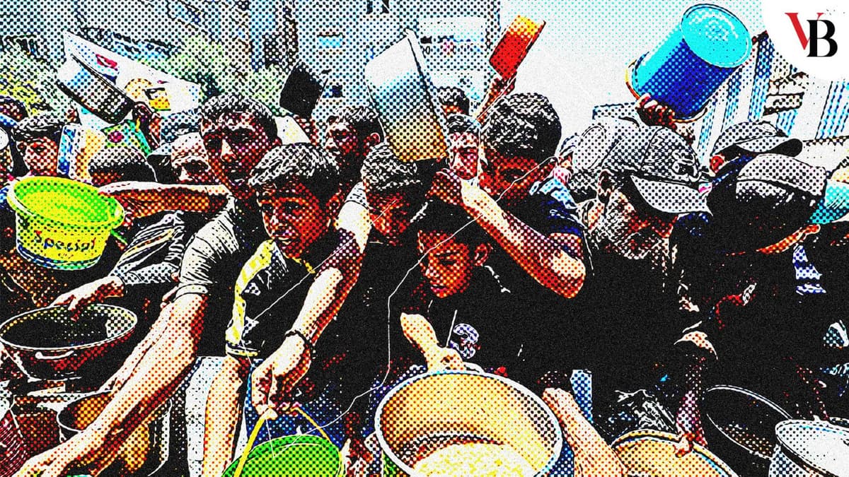 দুনিয়ার সবচেয়ে ভুখা মানুষের স্থান গাজা