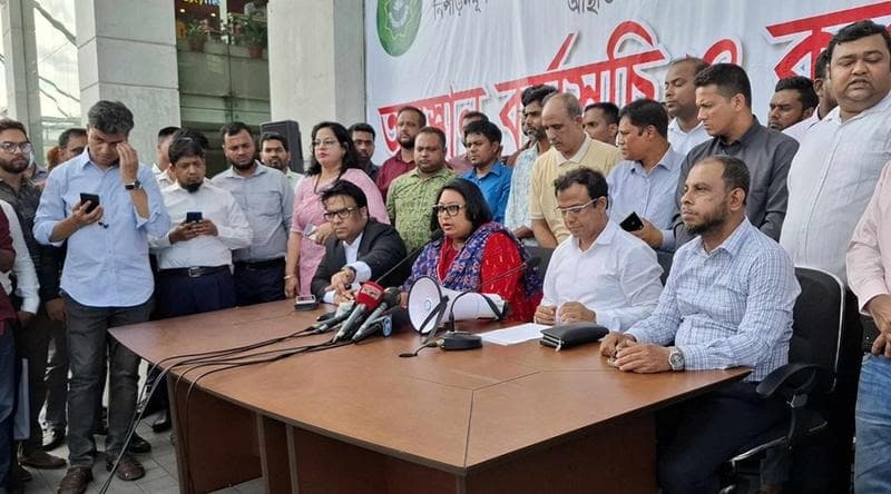 এনবিআর সংস্কার ঐক্য পরিষদের শাটডাউন ও 'মার্চ টু এনবিআর' কর্মসূচি ঘোষণা