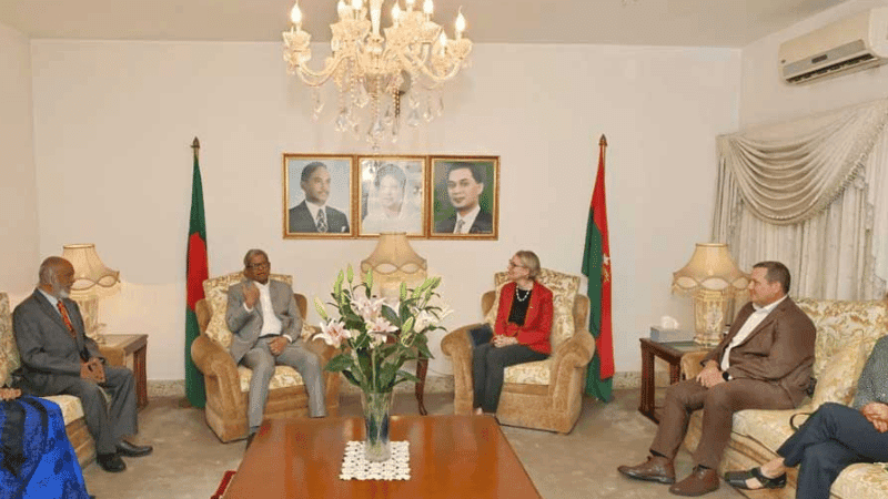 বিএনপি মহাসচিবের সঙ্গে ব্রিটিশ হাই কমিশনারের সাক্ষাৎ