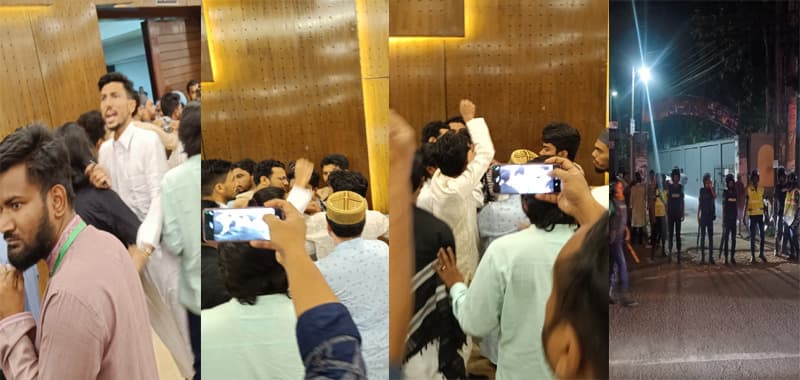 সিলেটে এনসিপির ইফতার মাহফিলে হট্টগোল