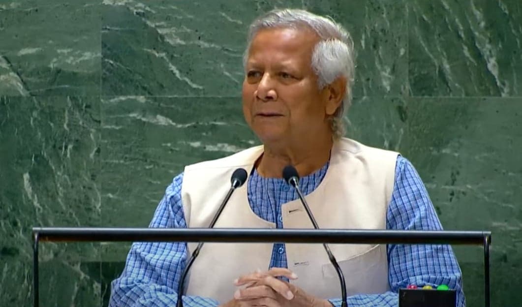 জাতিসংঘের ভাষণে রোহিঙ্গা সমস্যার চূড়ান্ত সমাধান চেয়েছেন ড. ইউনূস