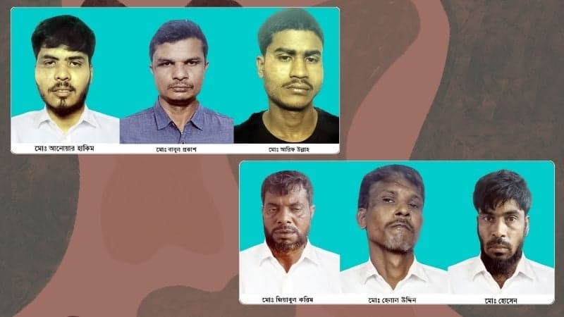 লেফটেন্যান্ট তানজিম হত্যার ঘটনায় ৬ জন আটক