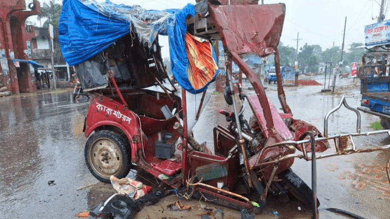 জামালপুরে অটোরিকশার ধাক্কায় পুলিশ সদস্য নিহত