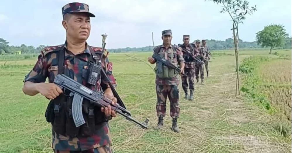 দিনাজপুর সীমান্ত দিয়ে ২০ জনকে পুশইন করল বিএসএফ