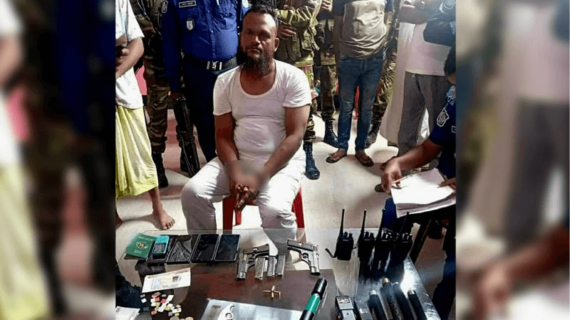 স্বতন্ত্র প্রার্থী হিসেবে নির্বাচনের ঘোষণা দেয়া এনামুল মোল্লাহ আটক