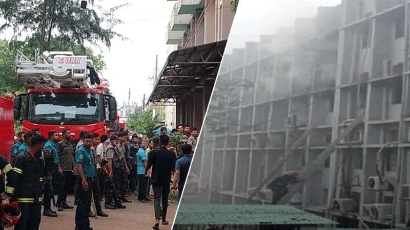 খুমেক হাসপাতালে আগুন: স্থানান্তরের সময় আইসিইউ রোগীর মৃত্যু