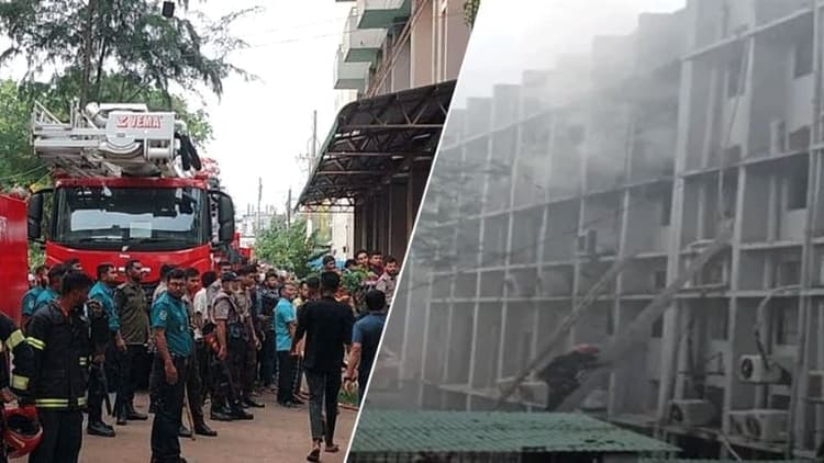খুমেক হাসপাতালে আগুন: স্থানান্তরের সময় আইসিইউ রোগীর মৃত্যু