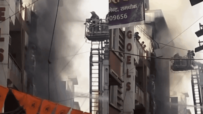 দিল্লিতে আবাসিক ভবনে আগুন, শিশুসহ নিহত ৯