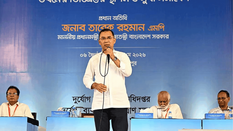 পদ্মা ব্যারেজের পাশাপাশি তিস্তা ব্যারেজও করবে বিএনপি সরকার: প্রধানমন্ত্রী