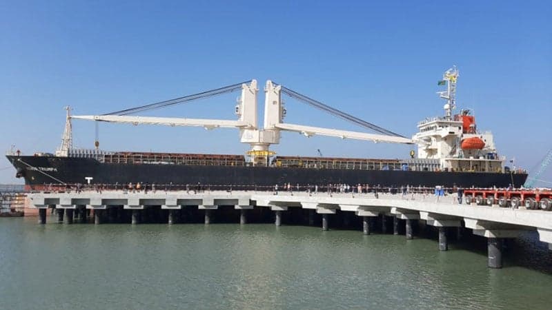 শনিবার মাতারবাড়ি গভীর সমুদ্র বন্দর চ্যানলের উদ্বোধন