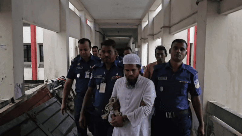 শিশু ধর্ষণ মামলায় অভিযুক্ত মাদ্রাসা শিক্ষক ৩ দিনের রিমান্ডে