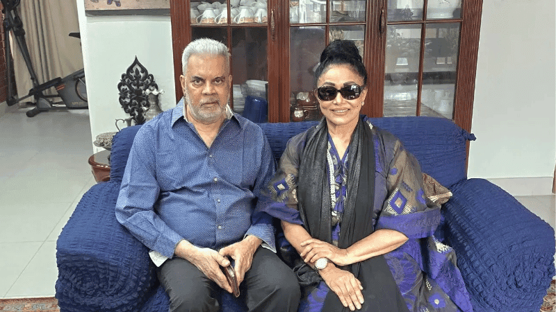 ইলিয়াস কাঞ্চনের বাসায় রোজিনা, চাইলেন সবার দোয়া