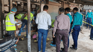 খুলনায় গ্যারেজে ঢুকে ব্যবসায়ীকে গুলি করে হত্যা