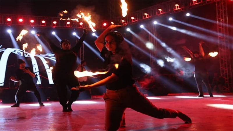 গাজায় হত্যাযজ্ঞের প্রতিবাদে হাতিরঝিলে কনসার্ট 