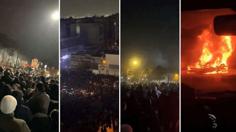 ইরানের মাশহাদ শহর বিক্ষোভকারীদের দখলে, ভিডিও পোস্ট করে ট্রাম্পের দাবি