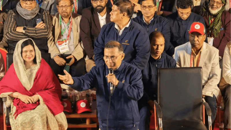 আমার স্ত্রী যদি সহায়তা না করতো, আমি পারতাম না: তারেক রহমান