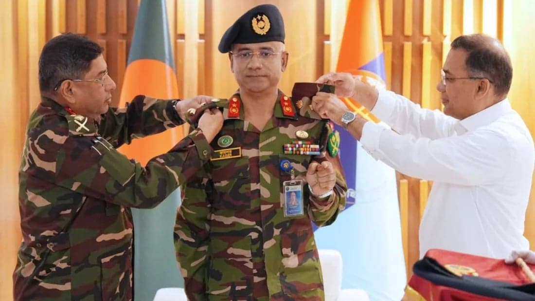 ডিজিএফআইয়ের নতুন মহাপরিচালক মেজর জেনারেল কায়সার রশিদ চৌধুরী