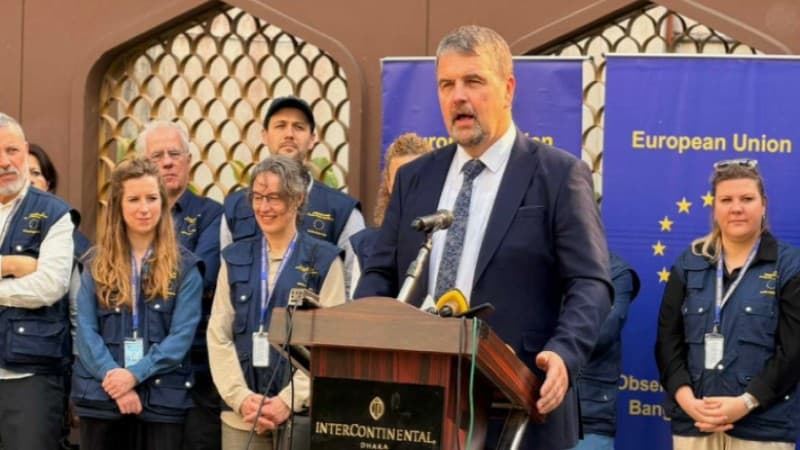 নির্বাচনী পরিবেশ খুবই ইতিবাচক: ইইউ নির্বাচন পর্যবেক্ষক দলের প্রধান