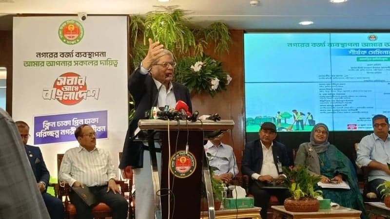 খাল-নদী দখলমুক্ত না করলে ঢাকাকে রক্ষা করা যাবে না: মির্জা ফখরুল