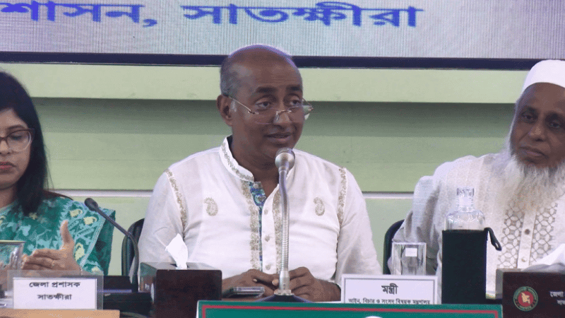 ৫ আগস্টের পর দেশে কোনো গায়েবি মামলা হয়নি, দাবি আইনমন্ত্রীর