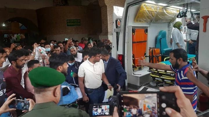 মাগুরায় ধর্ষণের শিকার শিশুটিকে সিএমএইচে স্থানান্তর