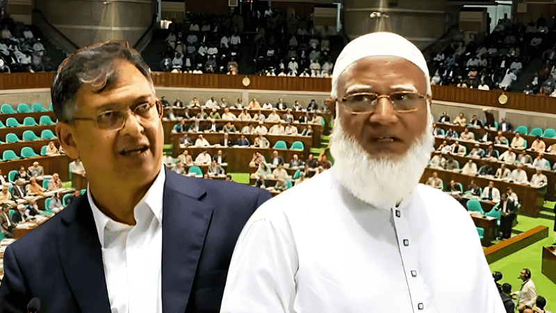 বিরোধীদলীয় নেতা ও স্বরাষ্ট্রমন্ত্রীর পাল্টাপাল্টি বক্তব্য