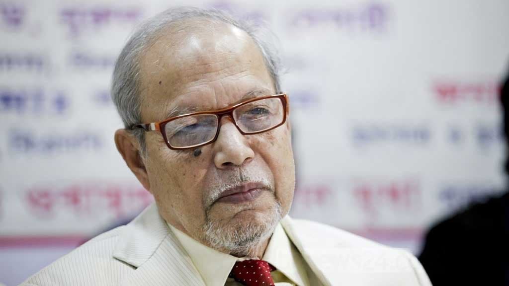 হাসপাতালে ভর্তি সাবেক রাষ্ট্রপতি বদরুদ্দোজা চৌধুরী