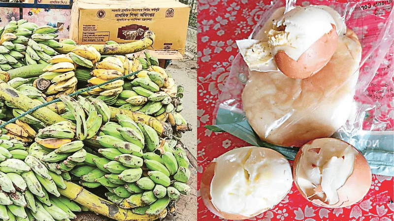শিশু শিক্ষার্থীদের ‘পচা’ খাবার সরবরাহ, মাদারীপুরে গ্রেপ্তার ২