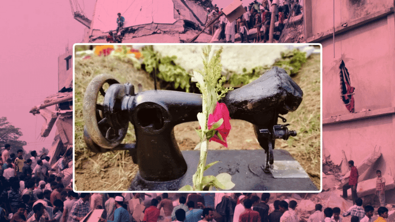 রানা প্লাজা ট্র্যাজেডির একযুগ, আক্ষেপ আর ক্ষোভ নিয়ে শ্রদ্ধা নিবেদন শ্রমিকদের