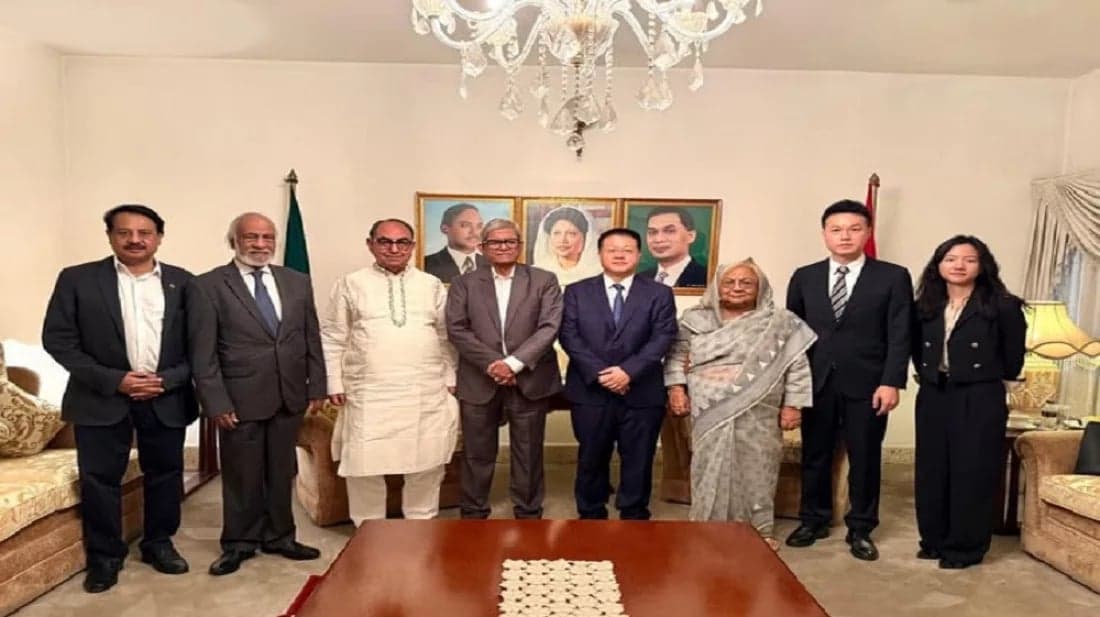 বিএনপি নেতাদের সঙ্গে চীনা রাষ্ট্রদূতের বৈঠক
