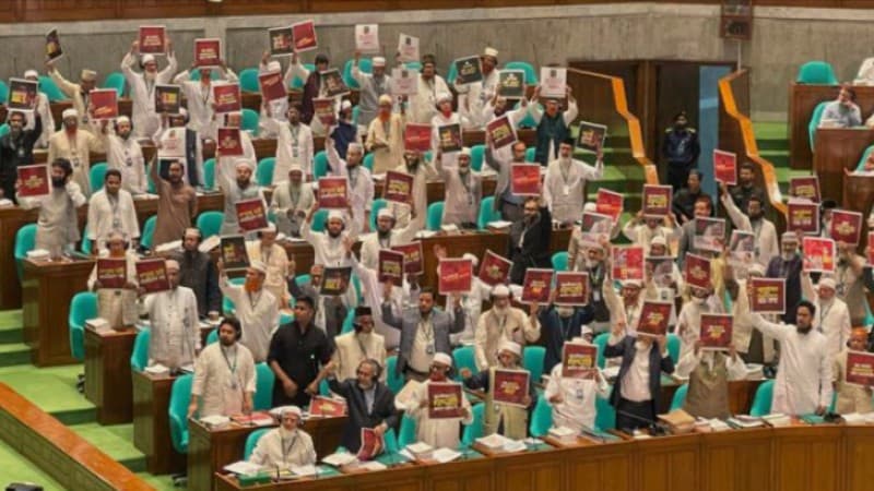 বিক্ষোভ ও সাউন্ড সমস্যার কারণে জাতীয় সঙ্গীত টের পাননি বিরোধীদলীয় এমপিরা: হান্নান মাসউদ 