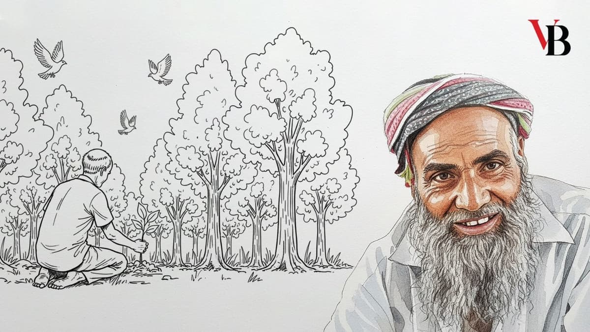 গাছের বন্ধু বাদশা মিয়া আমাদের আলোকবর্তিকা হোক