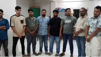 উত্তরখানে গোপন বৈঠকের সময় যুবলীগের ৮ নেতা গ্রেপ্তার